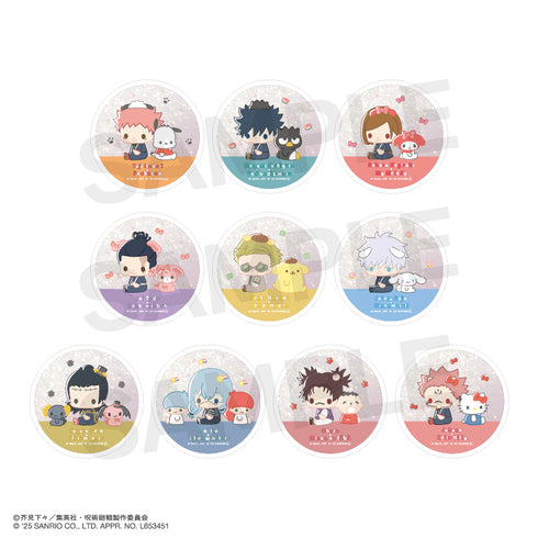 『呪術廻戦 ×サンリオキャラクターズ』ランダムグリッターマグネット(ランダム) BOX(全10種)